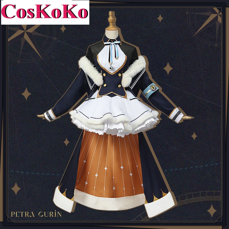 【Personalizado】CosKo Petra Gurin Cosplay Anime VTuber EN disfraz dulce precioso vestido nuevo fiesta de Halloween ropa de juego de rol