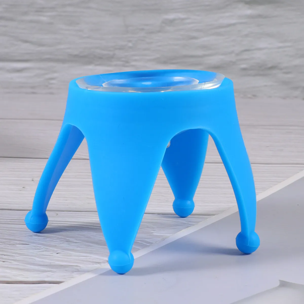 1Pcs Suction Cup Motorcycle Decoration Durable Utility Stretchable Bright Color Creative Design Blue