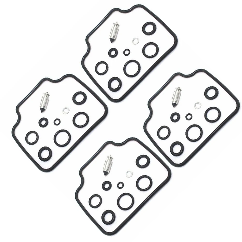 

4pcs Motorcycle Carburetor Repair Kit Gasket Rubber For HONDA CBX650E RC13 1983-1985 Carb Carburetor Rebuilt Kit Set