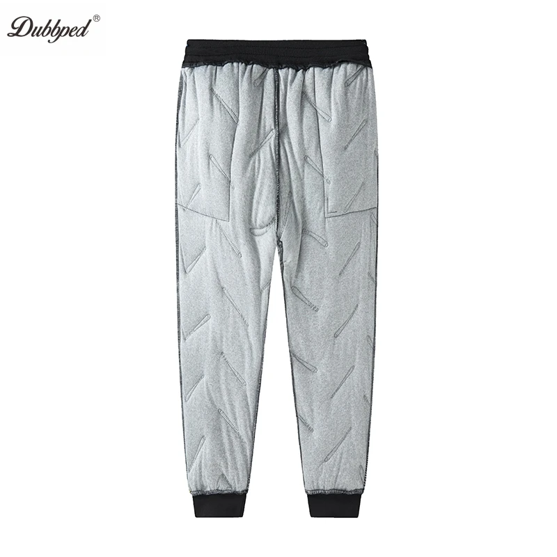 Dubbped Boys Girls Winter Pants Waterproof Cotton Padded Thick Warm Trousers Ski Pants Elastic Kids Fleece Pant Thick Clothes