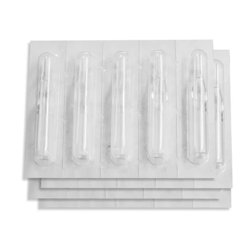100/50PCS Clear Tattoo Nozzle Tips Disposable Plastic Tattoo Needles Tips Tatoo Tube Tip for Tattoo Machine Gun Grip Accessories view 5