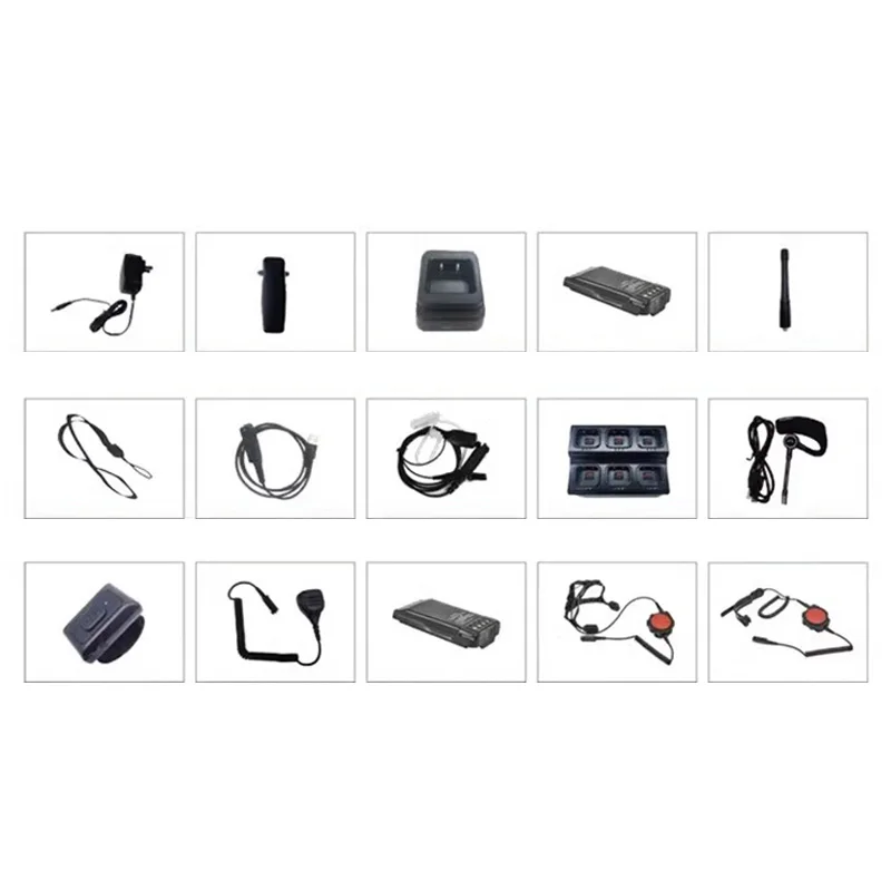 Kirisun DP985 Anti-explosion GPS AI Noise Reduction Wireless Long Range Transmitter Professional Black Handheld  Walkie Talkie