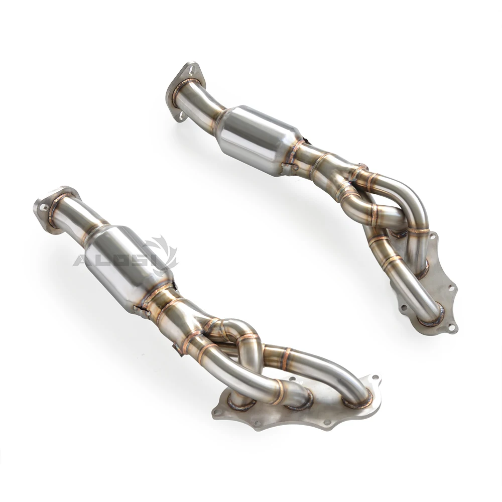 Coletor de escape do conversor catalítico do sistema de escape dos encabeçalhos do desempenho de corrida para lexus is250 is300 2.5 3.0 2006-2012