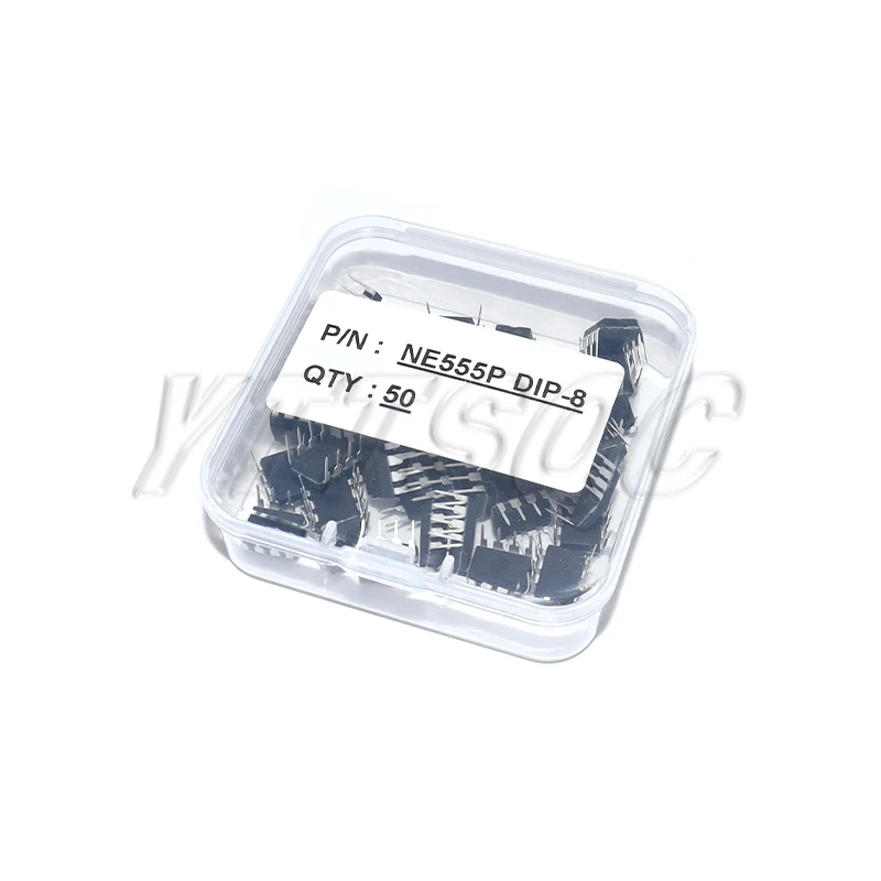 NE555P DIP-8 10/25/50PCS Circuitos Integrados NE555 IC Chip Kit