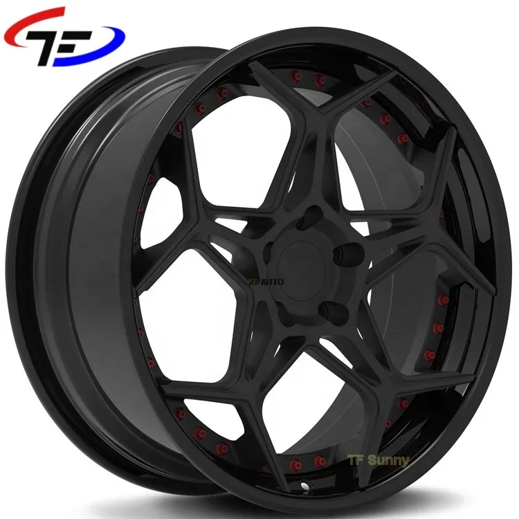 

Custom Passenger 2 pieces 22inch Barrel 5x120Forged Car Alloy Wheels