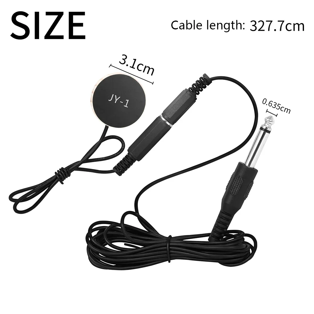 Acoustic Guitar Soundhole Pickups High Velcro With Sensitivity Guitar Pickup Violin Guitar Soundhole Accessory Plucked Parts