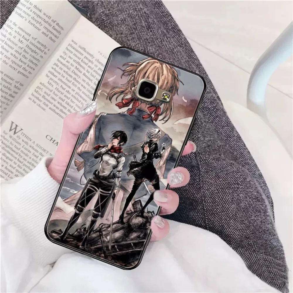 N-NieR A-Automata 2B Phone Case For Samsung A 10 11 12 13 20 21 22 30 31 32 40 51 52 53 70 71 72 73 91 13 Shell