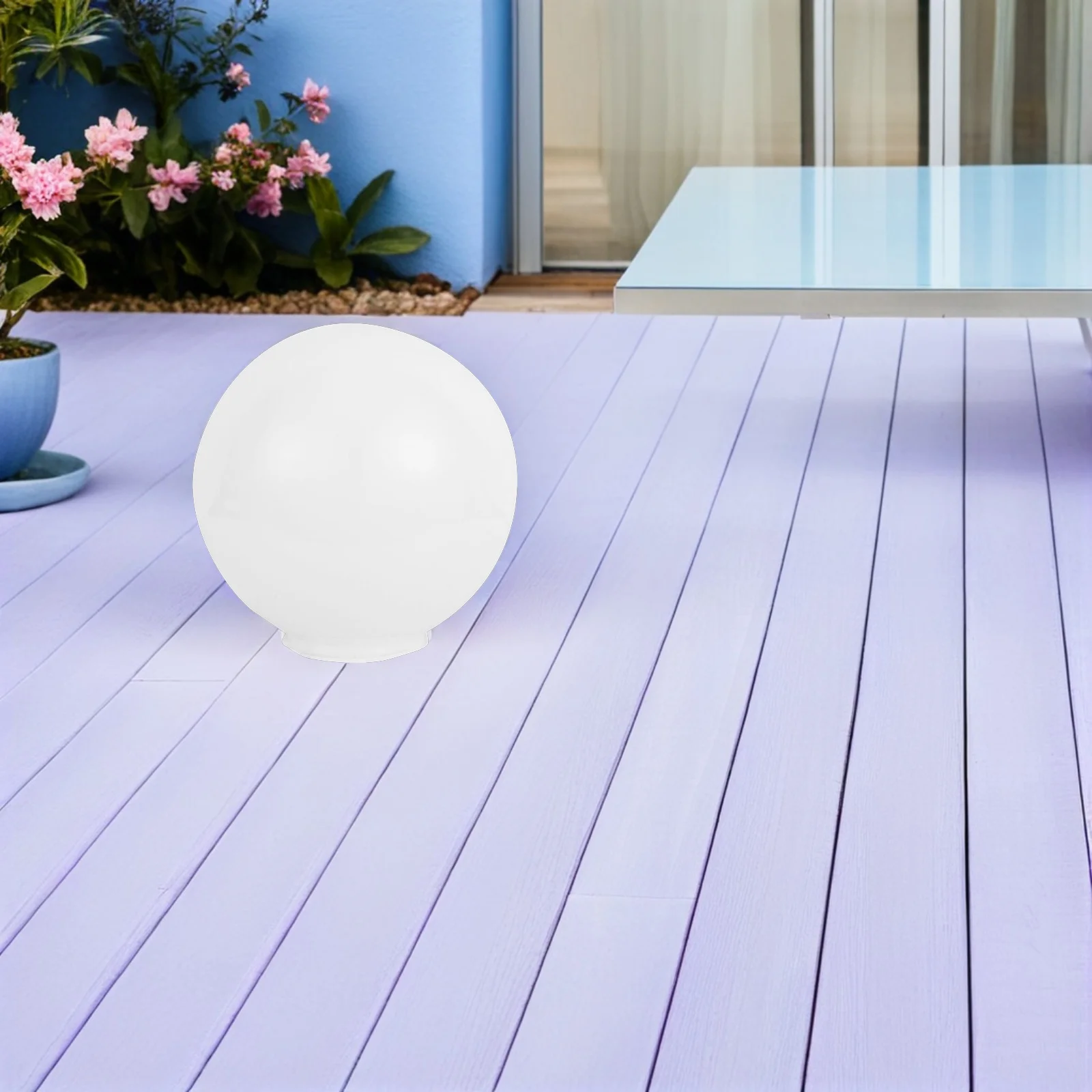 

Round Acrylic Fashion Lampshade Waterproof Outdoor Light Cover Replacement Globes Decor Modern Shades Ball Protector