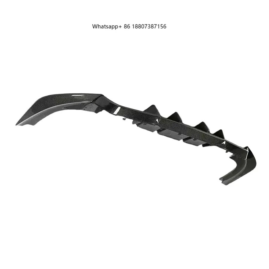 Suitable for 2016-2020 forBMW 2 Series F87 M2 M2C Carbon Fiber Three-stage Carbon Fiber Rear Lip and Tail Lip