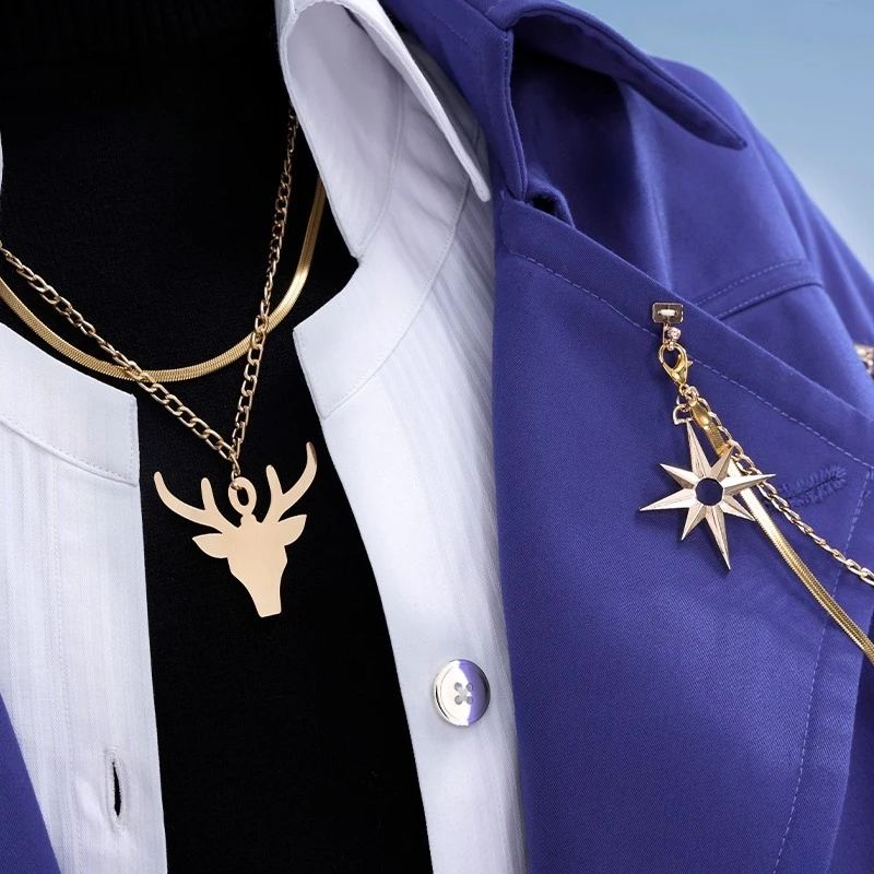 Presale 9.30 Anime Game Honkai: Star Rail X Luckin Coffee Cos Phainon للجنسين 2025 بنطلون معاطف إكسسوار أزياء تنكرية