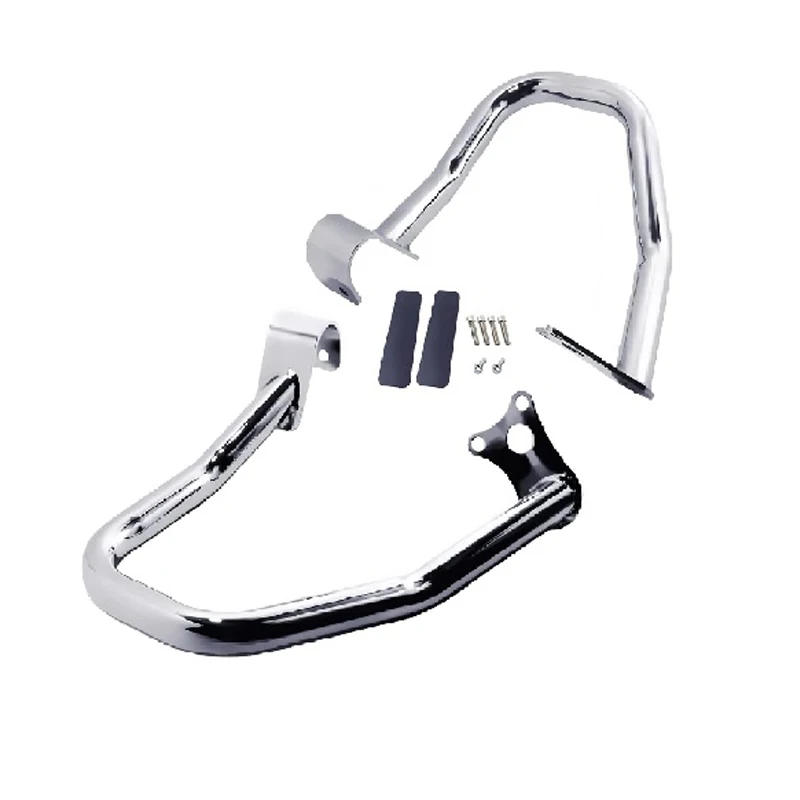 

Chrome Highway Bar Engine Guard Crash Bar Kit Compatible with Indian Scout 2015-2020 Replace for 288175