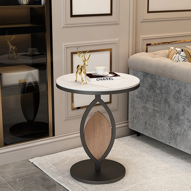 White Marble Coffee Tables Base Modern Design Makeup Dressing Bedside Coffee Table Side Hall Tea Table Basse Dining Tables