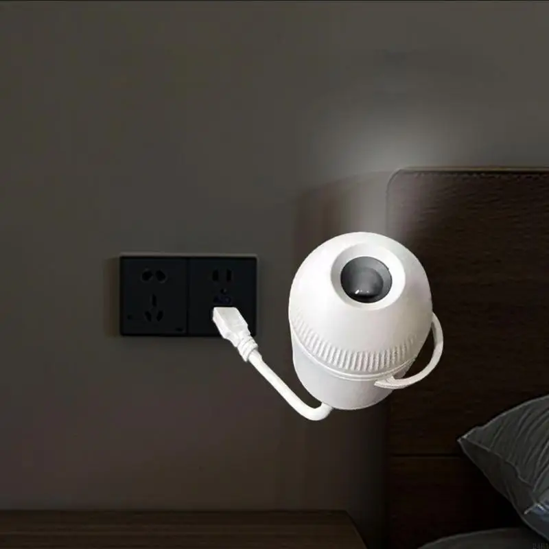 Bedroom Star Scene Lamp with USB Power, 24 Slide Set, Bendable Neck and Adjustable Brightness for Bedside Tables, Desks and Room