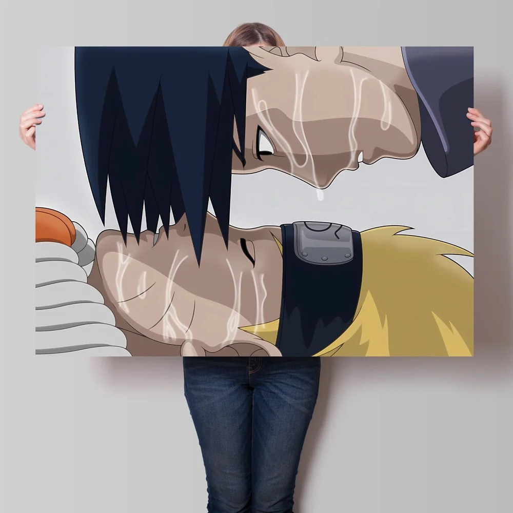 Anime Karakter Foto 'S Naruto Uchiha Madara Kerstcadeaus Wall Art Moderne Home Opknoping Klassieke Woonkamer Esthetische Poster
