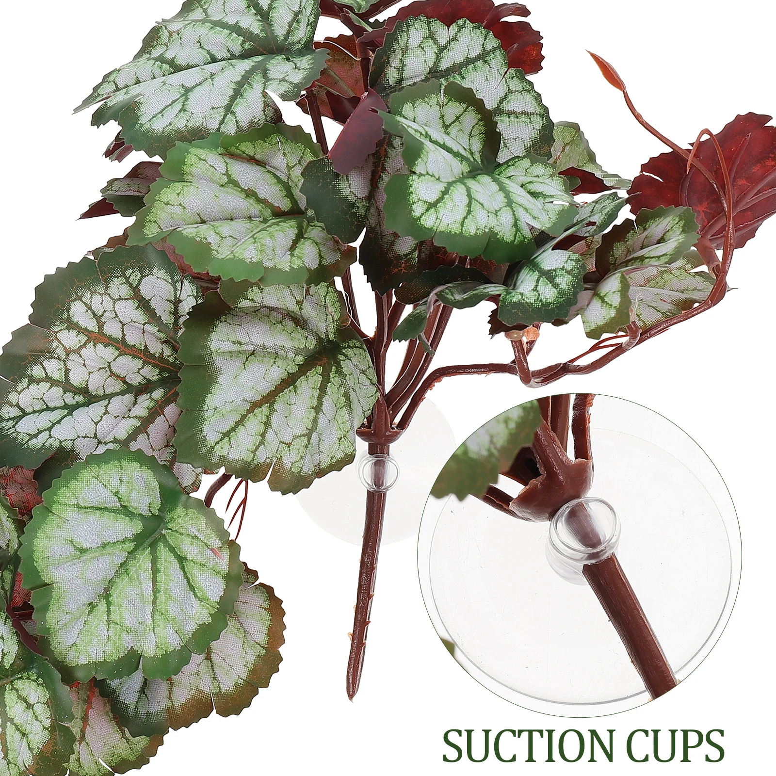 

Aquarium Landscaping Ornament Simulated Aquatic Plants Terrarium Fish Tank Container Plastic