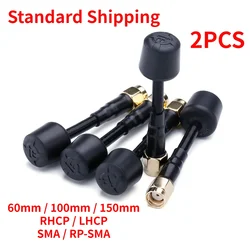 2PCS IFlight Albatross FPV Antenna 5.8G 3dbi SMA / RP-SMA RHCP / LHCP 60mm 100mm 150mm for FPV Freestyle Drones DIY Parts