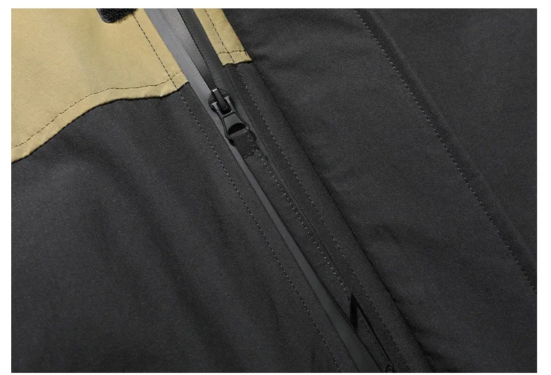 Chaqueta de invierno con cuello levantado para hombre, Parka gruesa y cálida de Color sólido, ropa de calle de moda, talla grande 6XL, 7XL, 8XL,