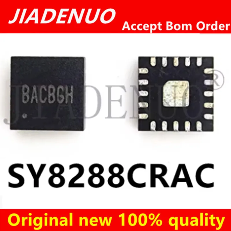 (5-10pcs)100% Original New SY8288CRAC SY8288C Silk Printing BAC5kA BAC6 BAC7 BAC QFN20 Chipset