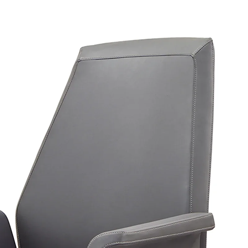 wholesale high back executive leather office chair office work swivel leather chair image 6
