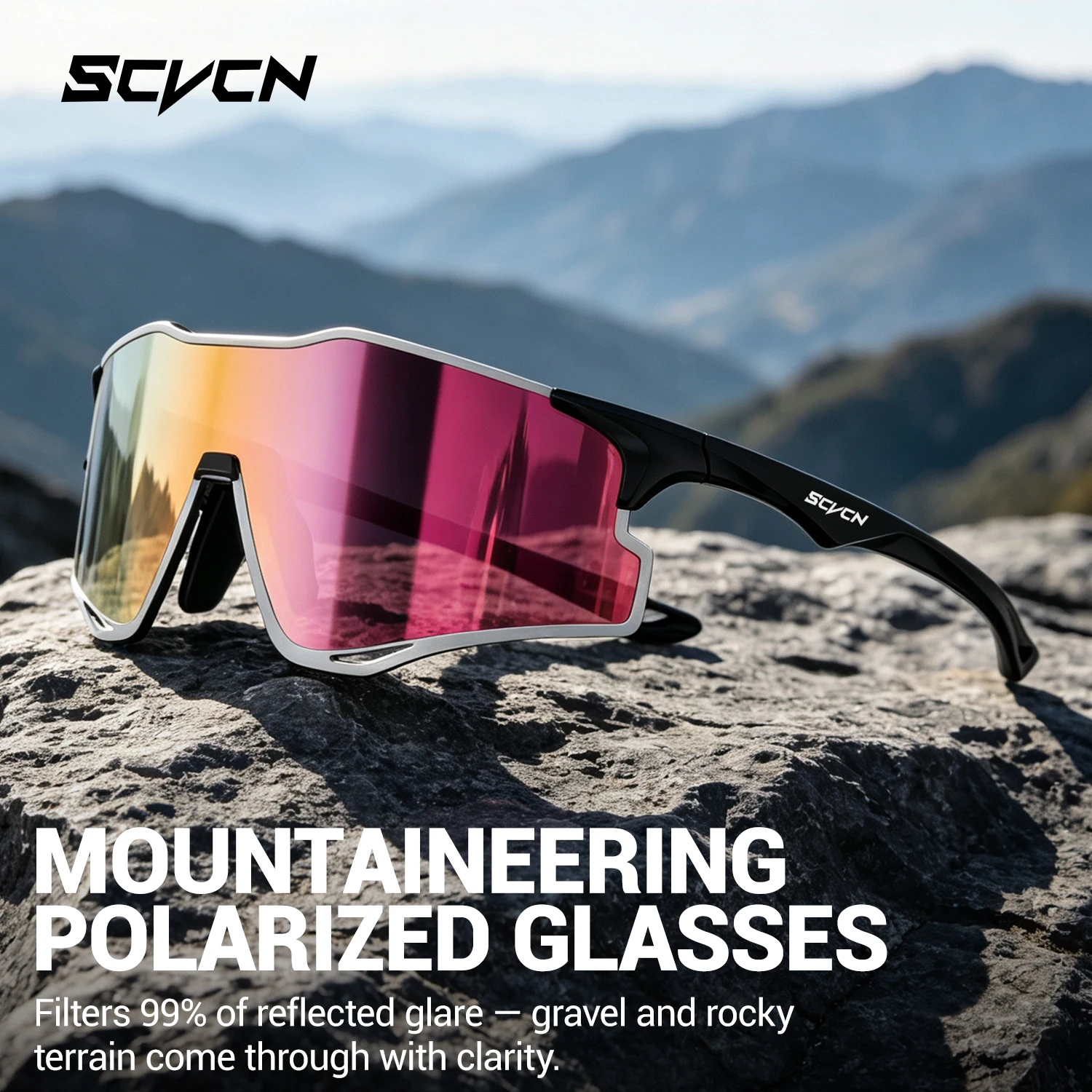 Fishing Sunglasses Polarized - SCVCN UV400 Поляризованные очки для походов