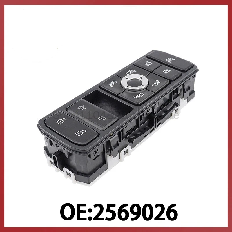 

2569026 Suitable for Scania car parts glass lifter switch electric main control button switch