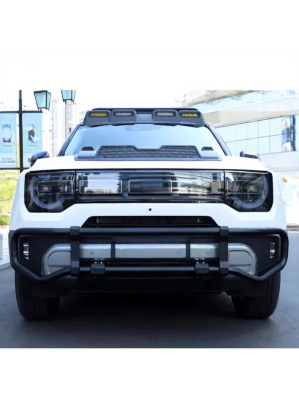 New ABS Anti-Scratch Bumper Grille Kit BJ30 2024-2026 Starry Sky Design Front Lip Rear Diffuser Trim Auto Protection Styling