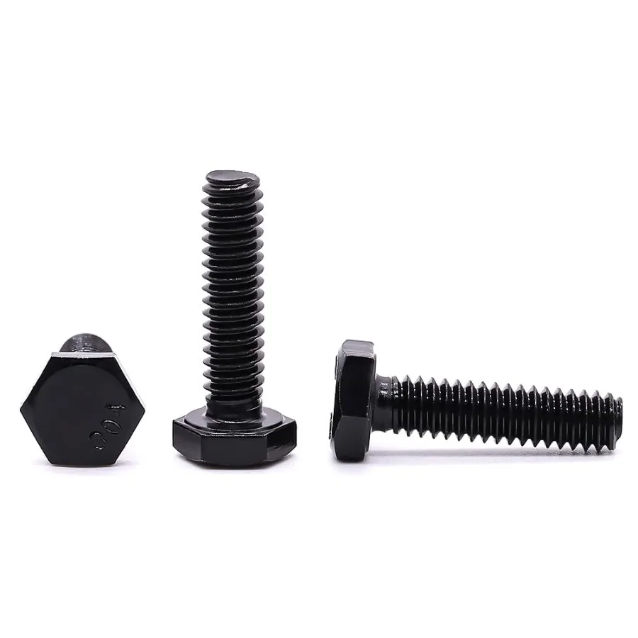 Śruby sześciokątne 3/816 x 11/2 cala, czarne, stal nierdzewna 304, śruby sześciokątne 188, wykończenie czarnym tlenkiem, śruby z gniazdem imbusowym, 10 sztuk