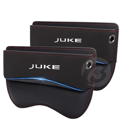 Suede Seat Side Storage Pocket for Nissan Juke f15 f16 Car Front Seat Gap Filler Organizer Box Auto Interior Accessories