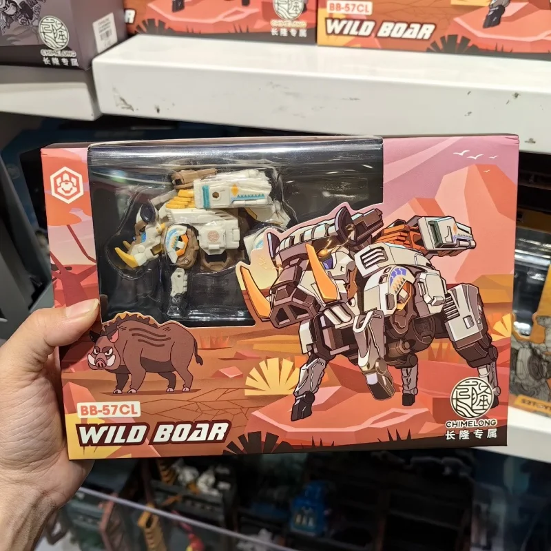 52 juguetes caja de bestia Chimelong pulpo jabalí búho transformación modelo móvil figura de acción de mano de moda juguete