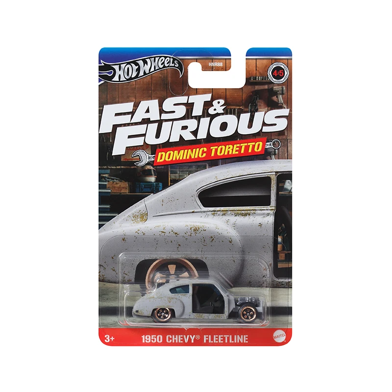 Hot Wheels Fast and Furious DOMINIC TORETTO HNR88 Miniature Cars Hotwheels 1/64 Car Model Diecast Hoteelws Carros Hotweheels