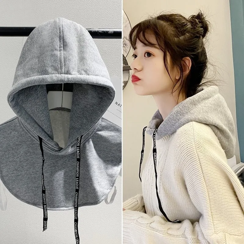 Algodão quente balaclava esqui bicicleta máscara facial pescoço mais quente inverno esportes boné falso colar falso inverno calor freeshipping