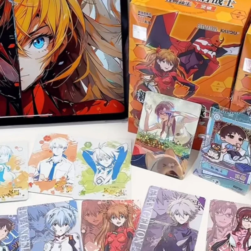 

Authentic New KAYOU Evangelion Series Collectible Cards - Classic Rebirth Breakthrough 3/9 Anime Merchandise Gift