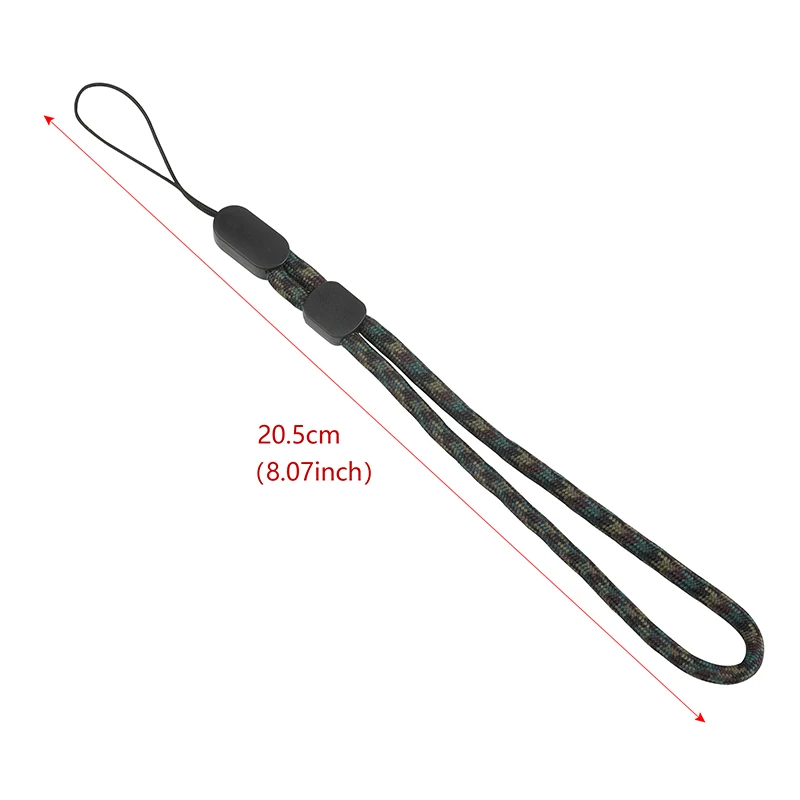 1pc Archery Security Tether Lanyard about 8.1inch Protection Rope Compound Release Aids Nylon Belt Replacement Anti Loss Rope