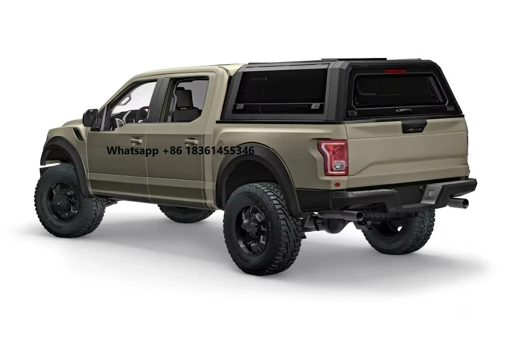 

For Hilux Tacoma Amarok Tundra F150 Dmax Aluminum Truck Bed Topper Truck Cover Accessories Canopy Shell Camper Top Cap Fit