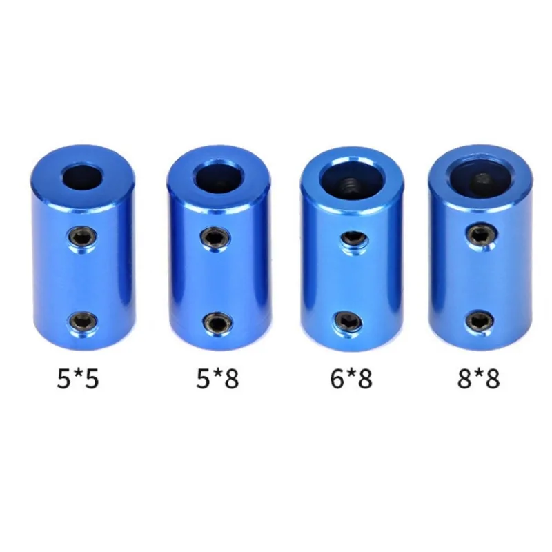 D14L25 Blue Cylindrical Hard Top Wire Aluminum Alloy Coupling Aperture 5/6/8mm 3D Printer Parts Screw Stepper Motor