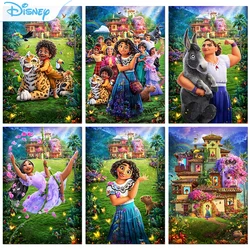 Disney Diamond Painting Encanto Mirabel Cartoon Magic House Diamond Mosaic Embroidery Cross Stitch Kit Art DIY Home Decor Gift
