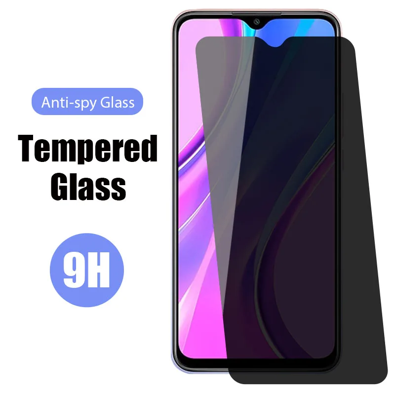Anti Spy Tempered Glass For Samsung Galaxy S20 S10 FE 5G Lite Privacy Screen Protectors for Galaxy A9 A8 A7 A6 Plus 2018 F41 image 4