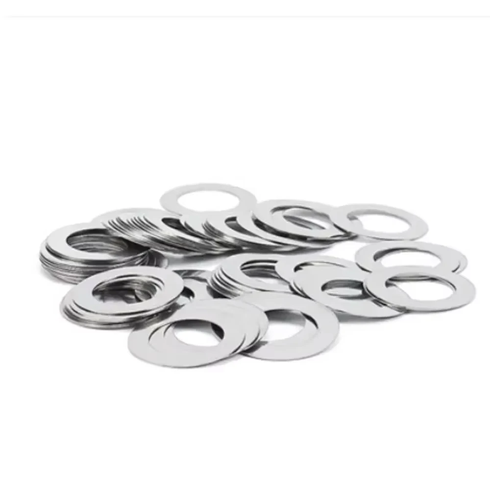 Weiyi M16 M17 M18 M19 DIN988 SUS304 Stainless Steel Adjusting Shim Washers Ultra-thin Plain Washer Flat Gaskets