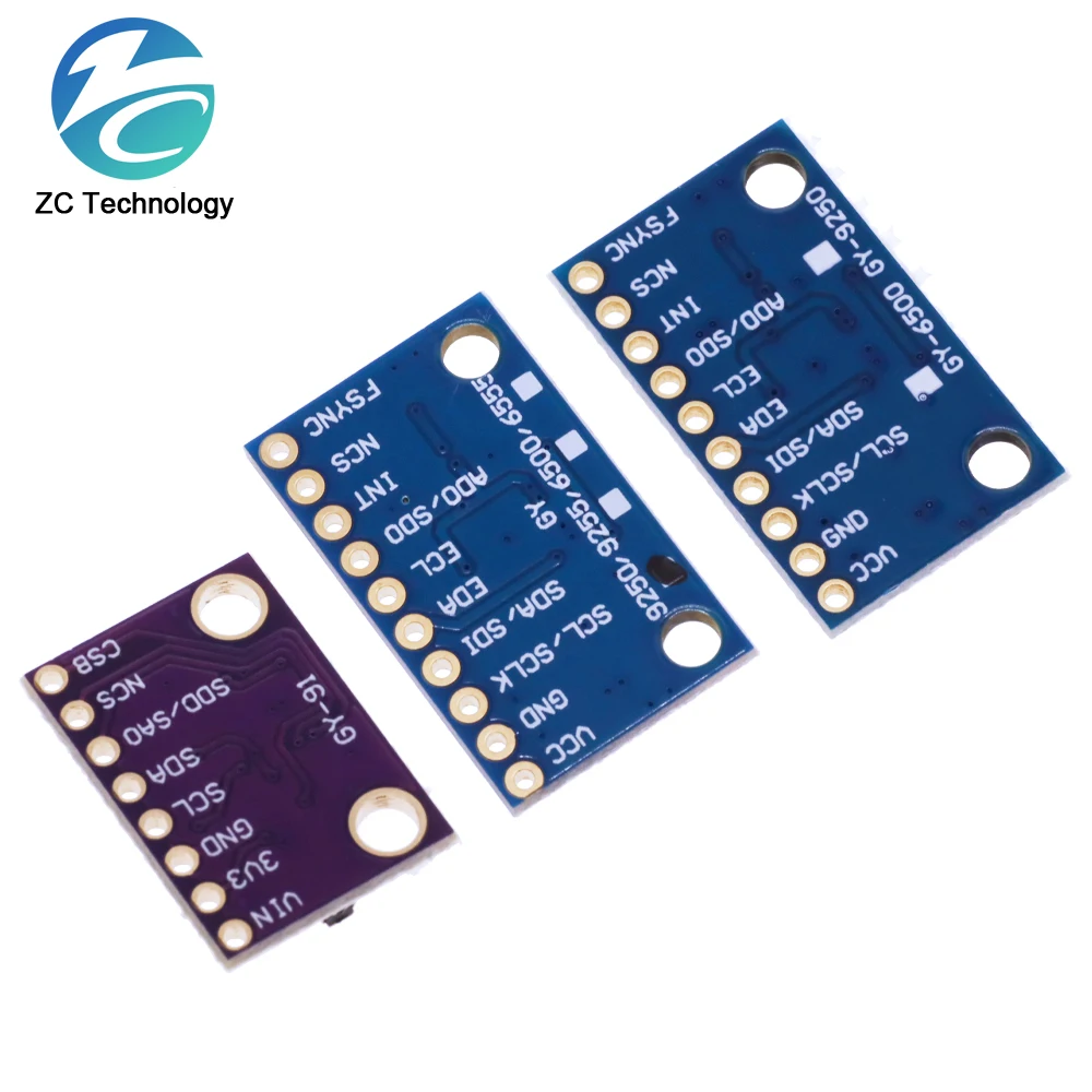 SPI/IIC GY-9250 BMP280 GY-91 MPU6500 MPU-9250 6-Axis 9-Axis 10DOF Attitude Gyro+Accelerator+Magnetometer Sensor Module MPU9250