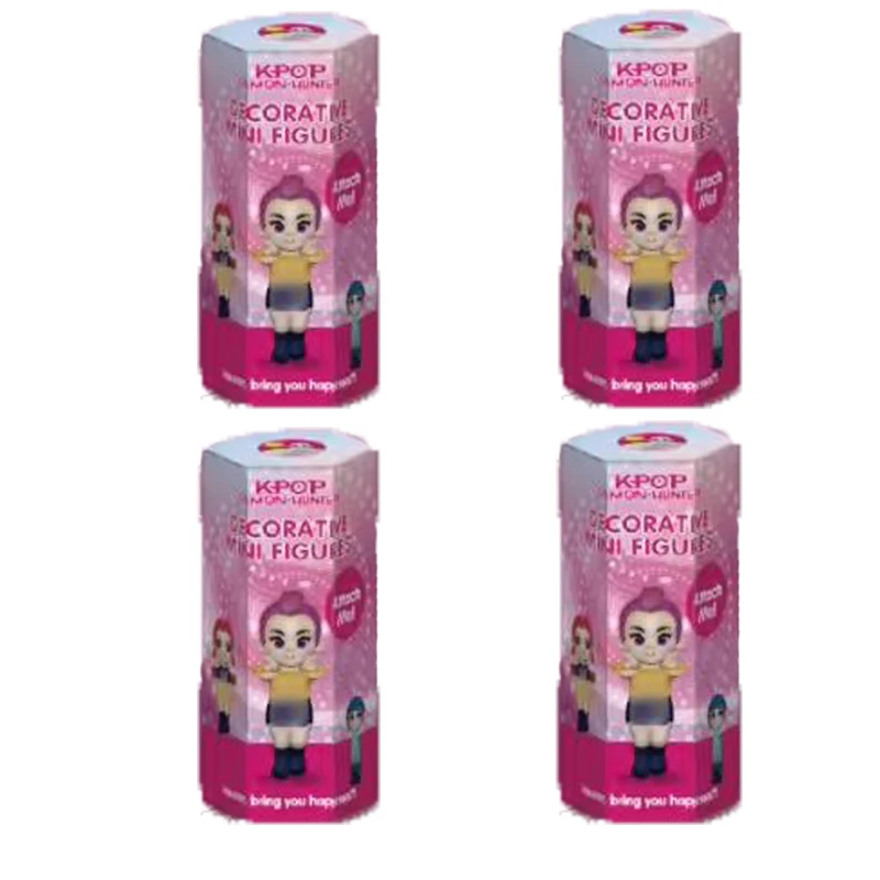 2026 حار بيع صندوق أعمى سلسلة شخصيات كرتونية الحلي دمى المشجعين الأطفال هدية عيد ميلاد صندوق أعمى عشوائي K البوب شيطان الصيادين