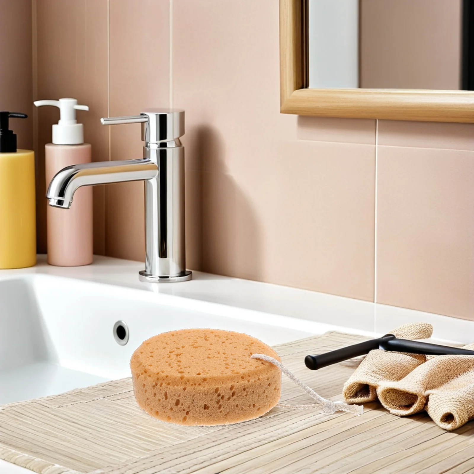 

6pcs Honeycomb Bath Sponge Ultra Soft Body Scrubber For Shower Exfoliating Loofah Balls - Reusable Bath Sponge For Men Women