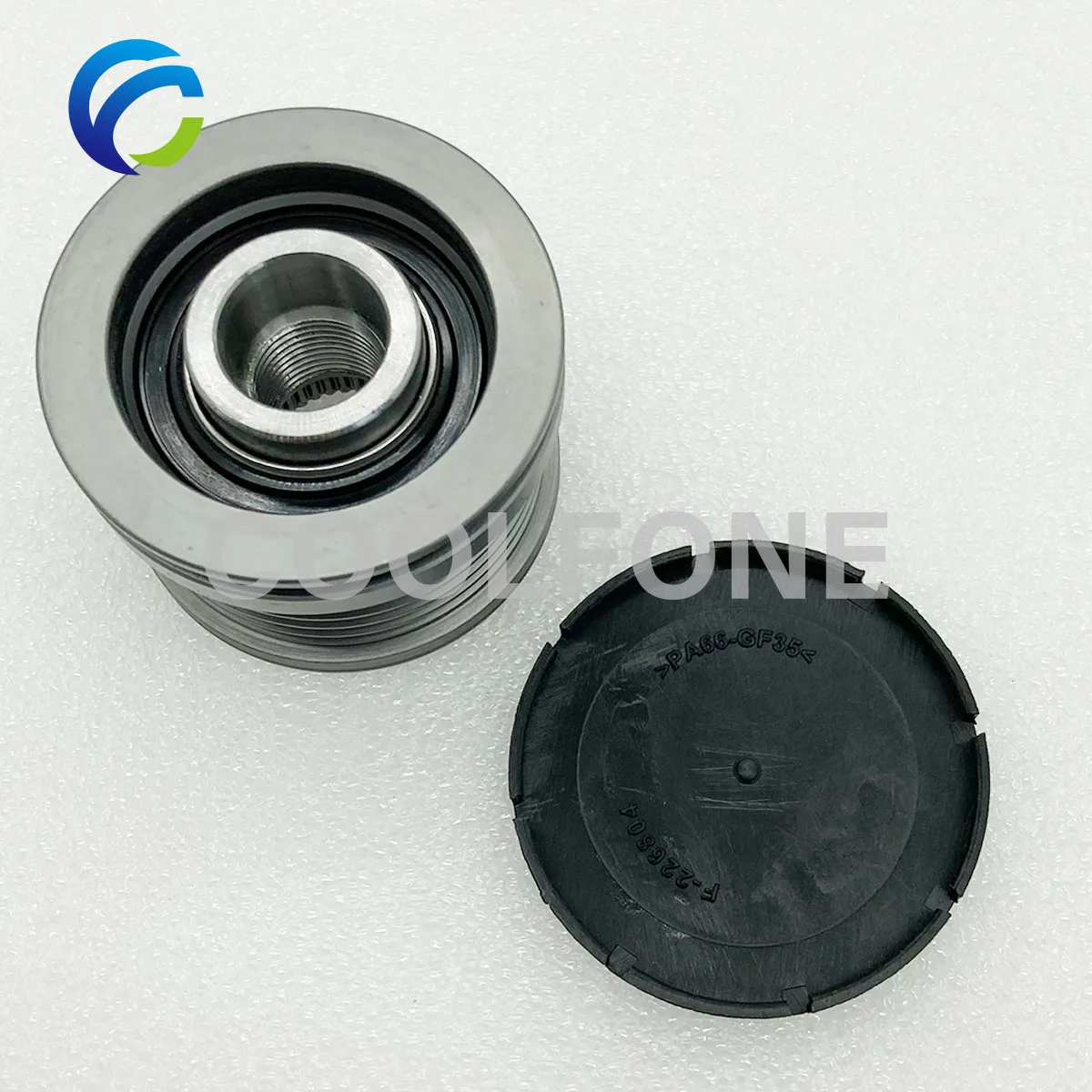 Overrunning Alternator Freewheel Clutch Pulley for VW Polo 1.4 Golf Fox Eos Passat Multivan T5 2.0 Amarok F-551406.01 045903119A