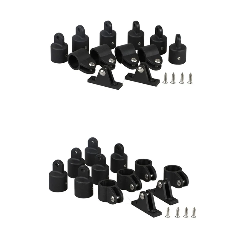 

12Pc Marine Canopy Deck Hinge Claw Sliding Eye End Fittings Hardware General DIY Tools Solid Hardware Tools