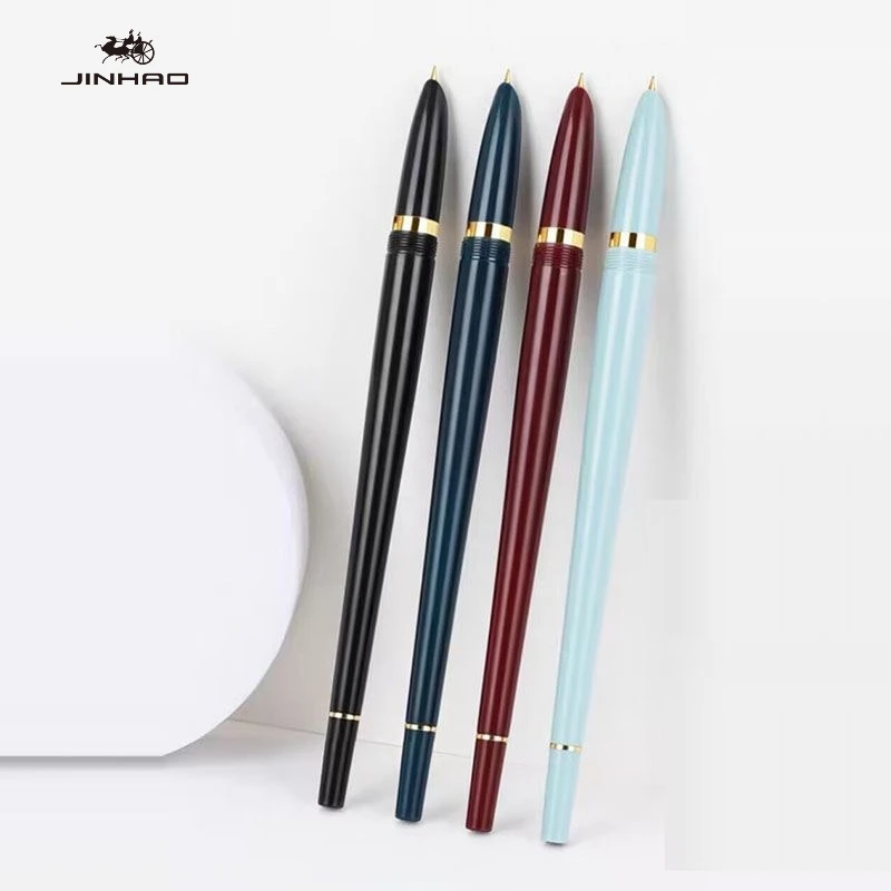 JINHAO 1001 Slender Long-barrel Fountain Pen for Students and Children Practicing Hand-drawing Office School Supplies Stationery