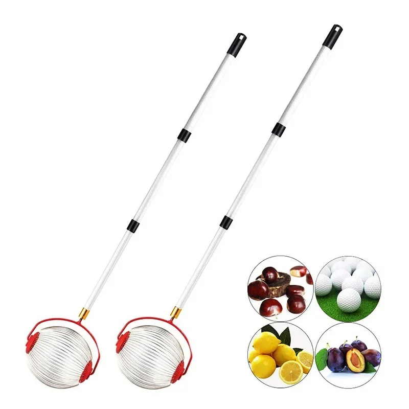 Adjustable Rolling Ball Nut Harvester - Easy Rolling Pickup, Manual Outdoor Tool | For Walnuts, Pecans & Crab Apples