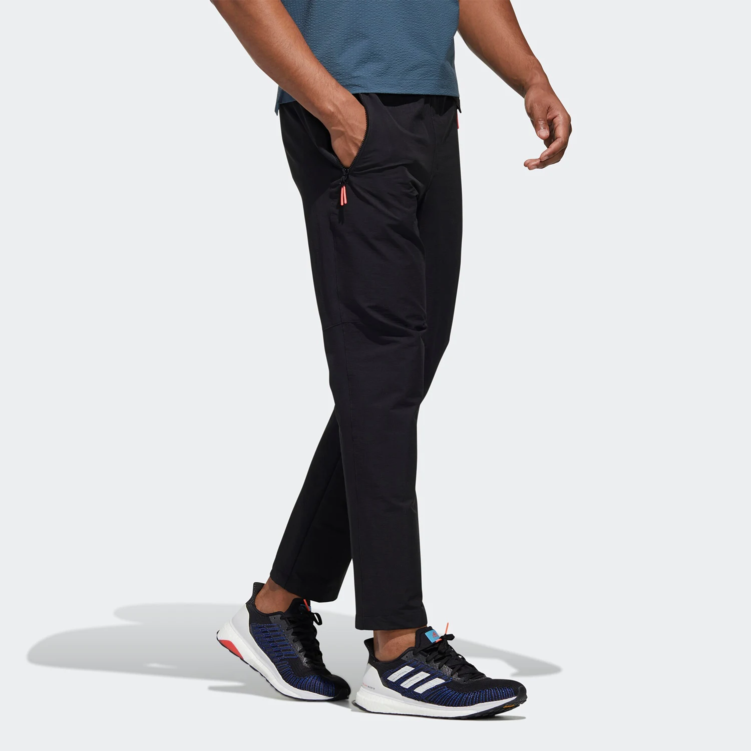 Adidas genuine autumn men's straight leg comfortable casual sports pants GF4007