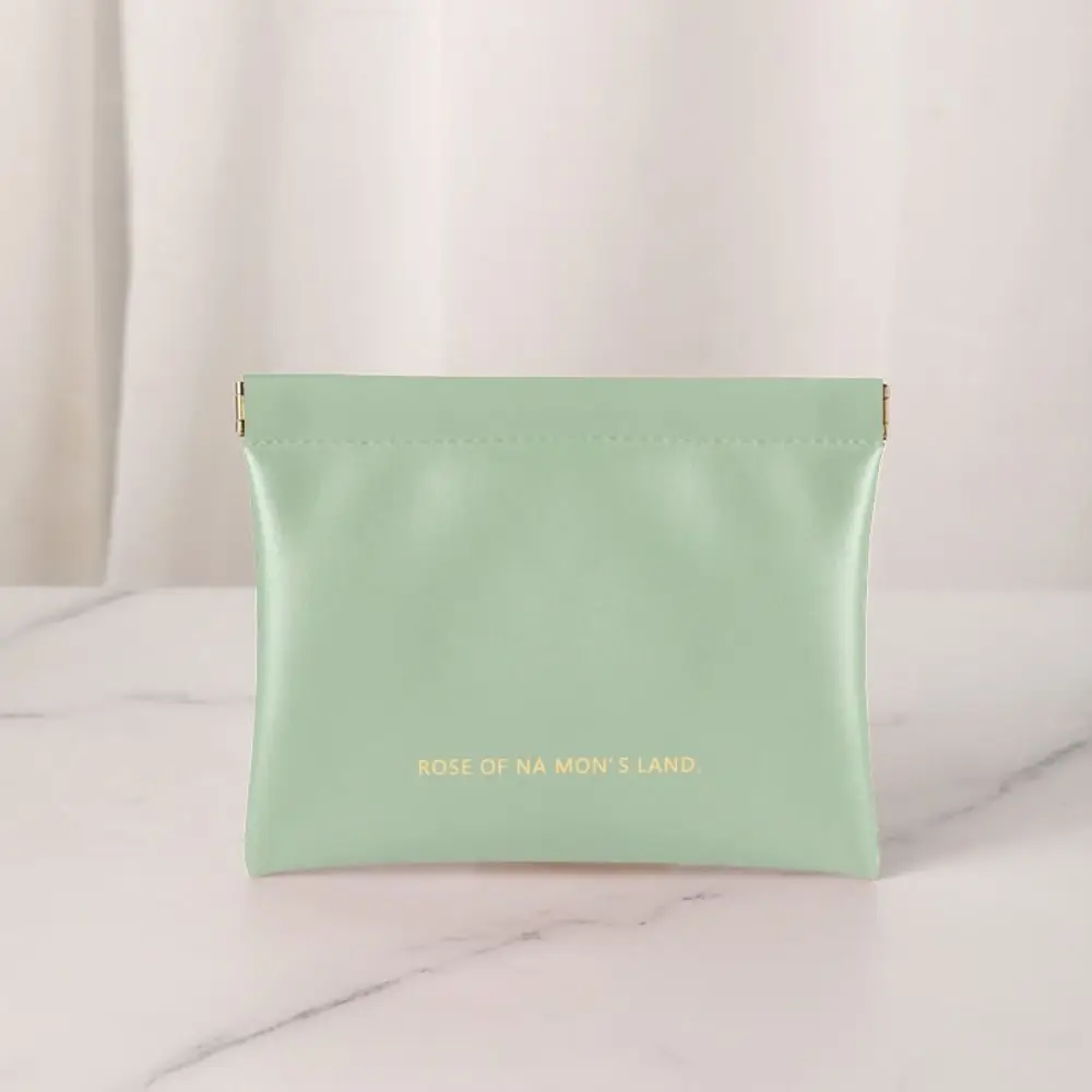 

Fashion Simple Lipstick Makeup Bag Mini PU Cosmetic Organizer Pouch Travel Portable Key Small Bags Women Girls