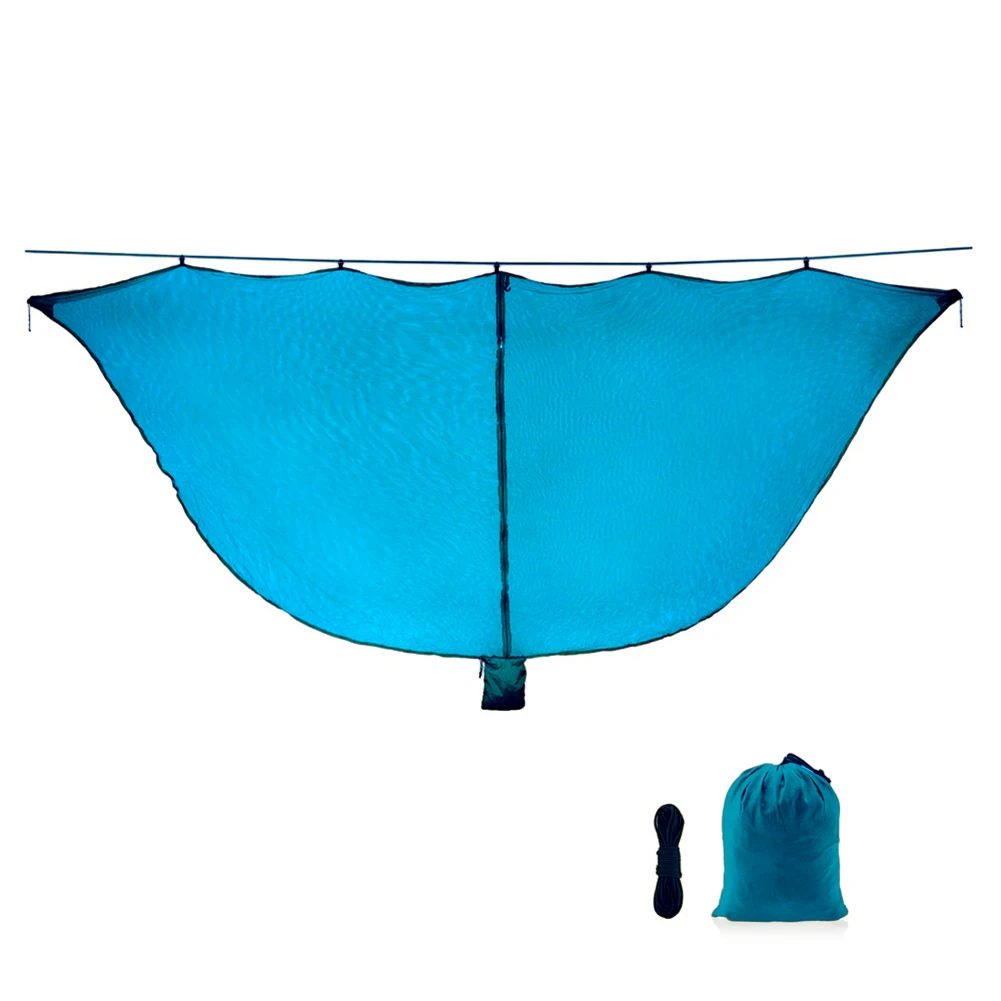 

For Camping For Hammocks Lightweight Fly Net Blacck 210T Nylon Construction Comfort In Nature Easy Setup Design