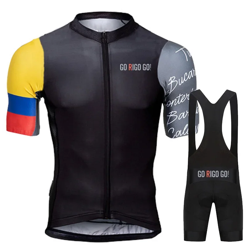 2024 Cycling Clothing Go Rigo Go Team Cycling Jersey Men Summer Road Bike Maillot Vest Ropa Ciclismo Breathable Bicycl Tshirt