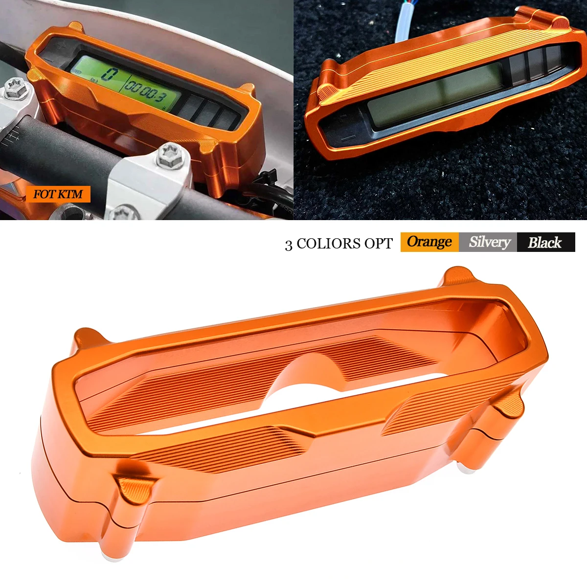 Motorcycle CNC Odometer Speedometer Cover Protector Guard For KTM EXC EXCF XCW XCF-W TPI SIX DAYS 250 300 350 450 500 2015-2023